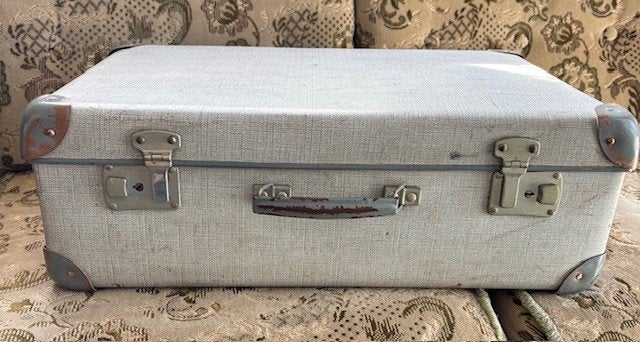 koffer jaren 50, Sieraden, Tassen en Uiterlijk, Ophalen, Gebruikt, 50 tot 60 cm, Hard kunststof
