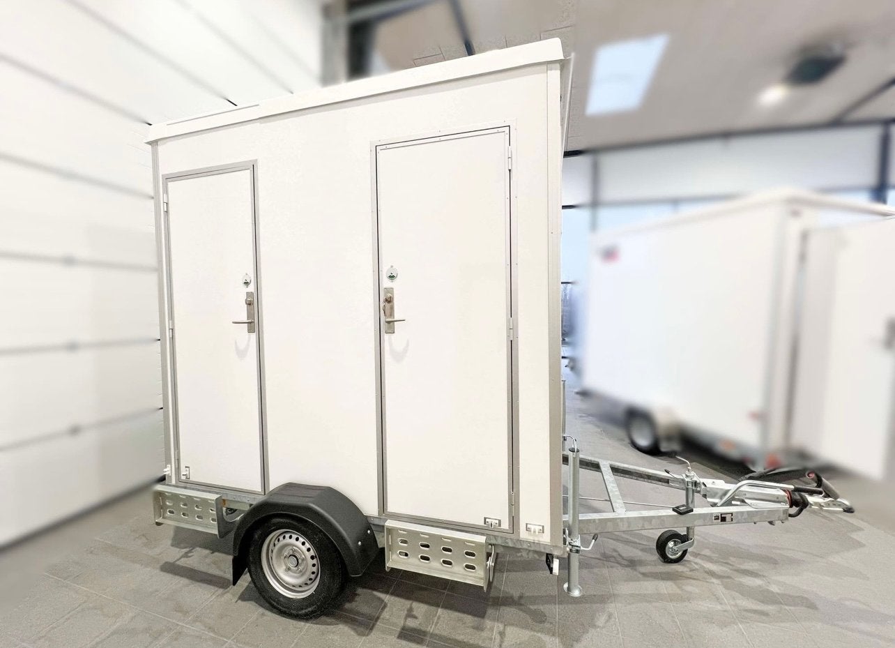 Nieuwe Toiletwagen 1+1 | Easywagon | 110 mm afvoer, Ophalen