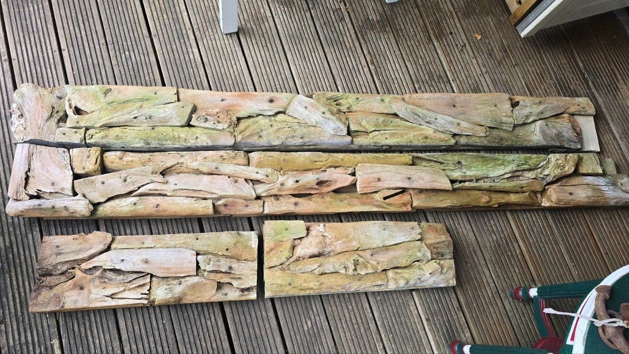 drijfhout / driftwood zeer zwaar teak, Doe-het-zelf en Verbouw, Hout en Planken, Ophalen, Minder dan 25 mm, Plank, Minder dan 200 cm