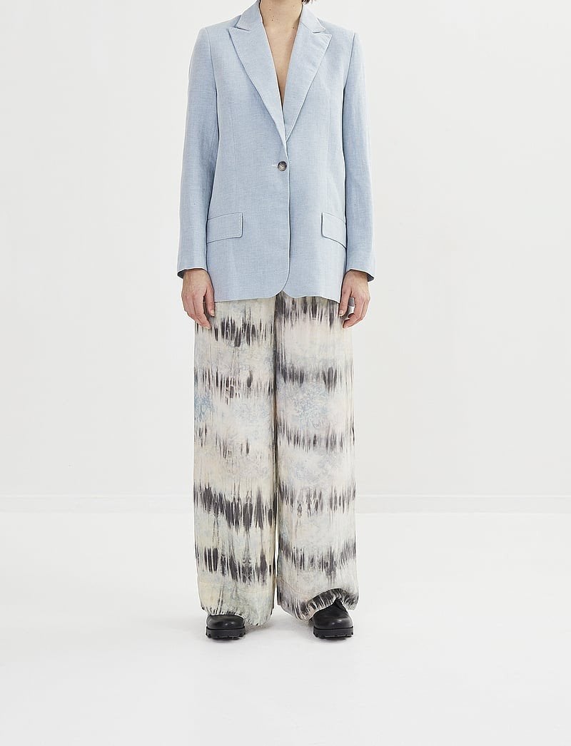 Rabens saloner wide leg trousers nieuw, Ophalen of Verzenden, Nieuw, Blauw, Lang