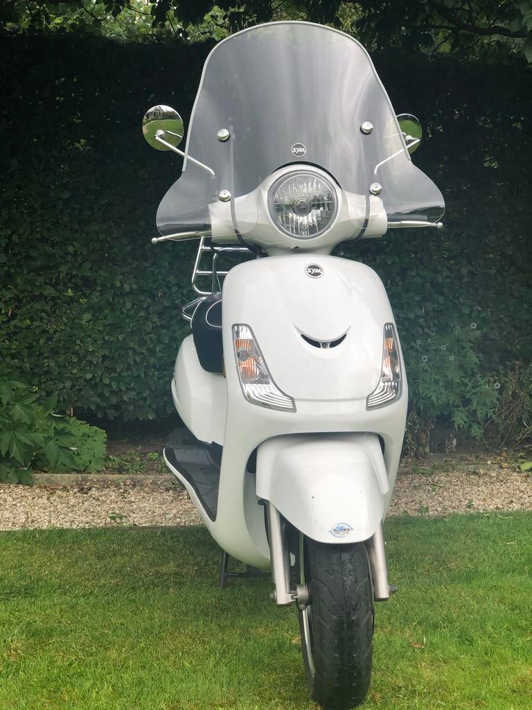 Sym Fiddle II Scooter, Fietsen en Brommers, Ophalen, Maximaal 45 km/u, Zo goed als nieuw, Benzine