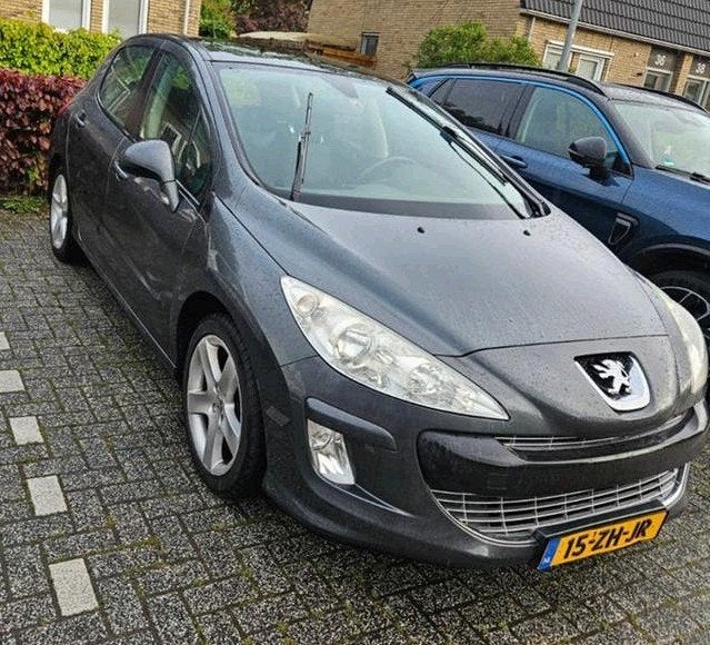 Peugeot 308 1.6 VTI 16V 5-DRS 2008 Grijs, Auto's, Peugeot, Voorwielaandrijving, 15 km/l, 680 kg, 4 cilinders