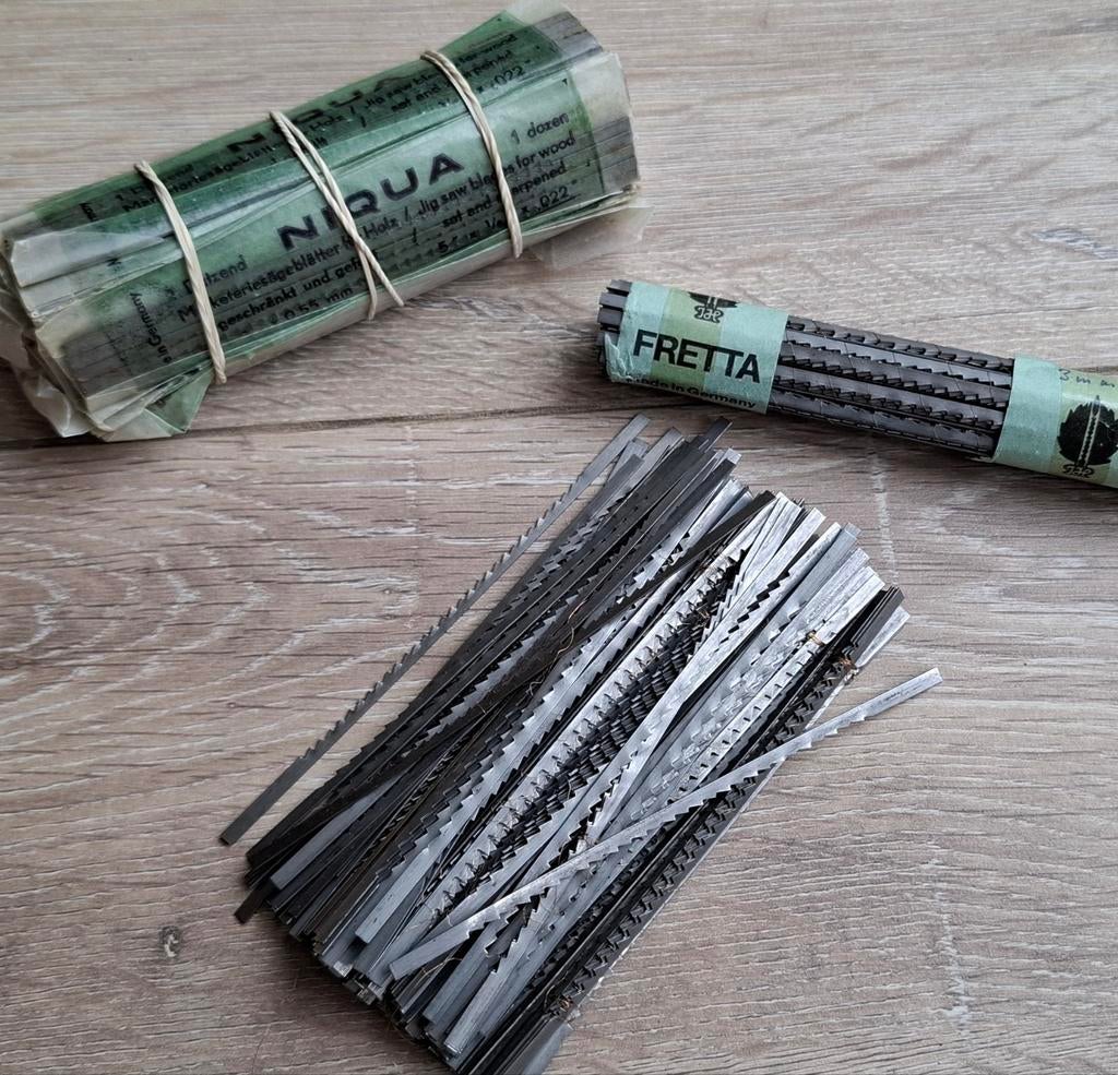 Ruim 732 Figuurzaagjes Niqua en Fretta, Ophalen of Verzenden, Nieuw, Minder dan 600 watt, Figuurzaag