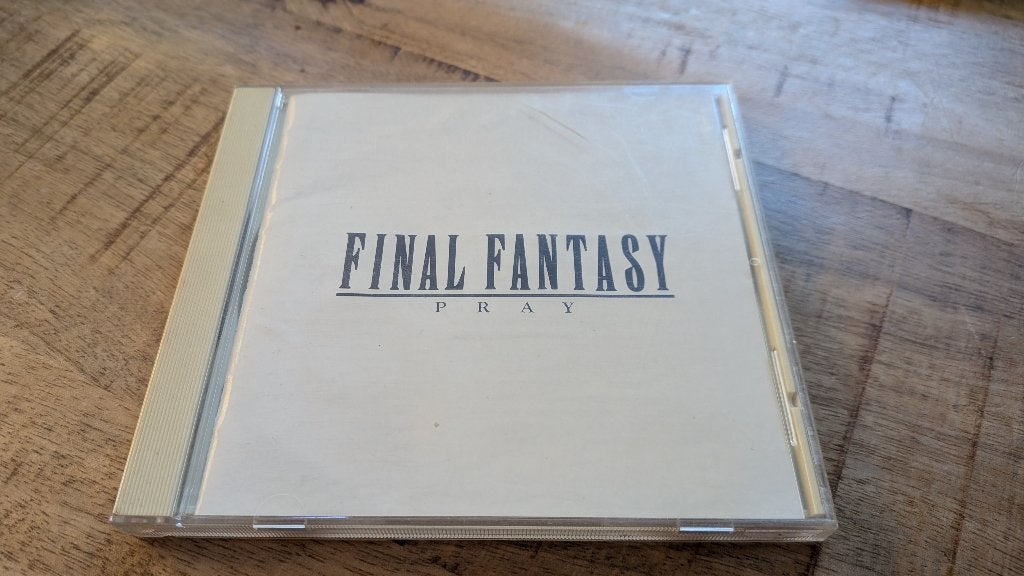 Final Fantasy Pray cd Squaresoft 1994 Japan, Cd's en Dvd's, Cd's | Overige Cd's, Gebruikt, Ophalen of Verzenden