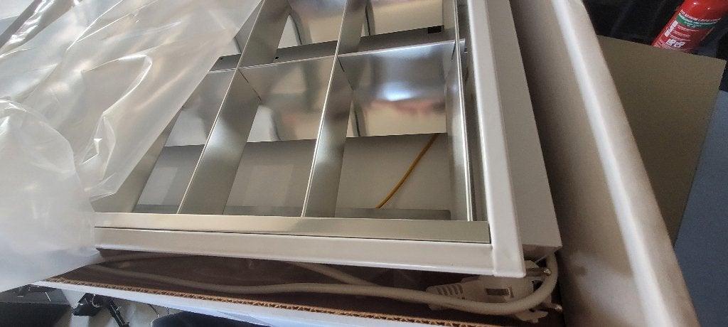 LED TL inbouw armaturen Mac Bright rest partij nieuw in doos, Doe-het-zelf en Verbouw, Bouwverlichting, Verzenden, Nieuw, Minder dan 50 watt