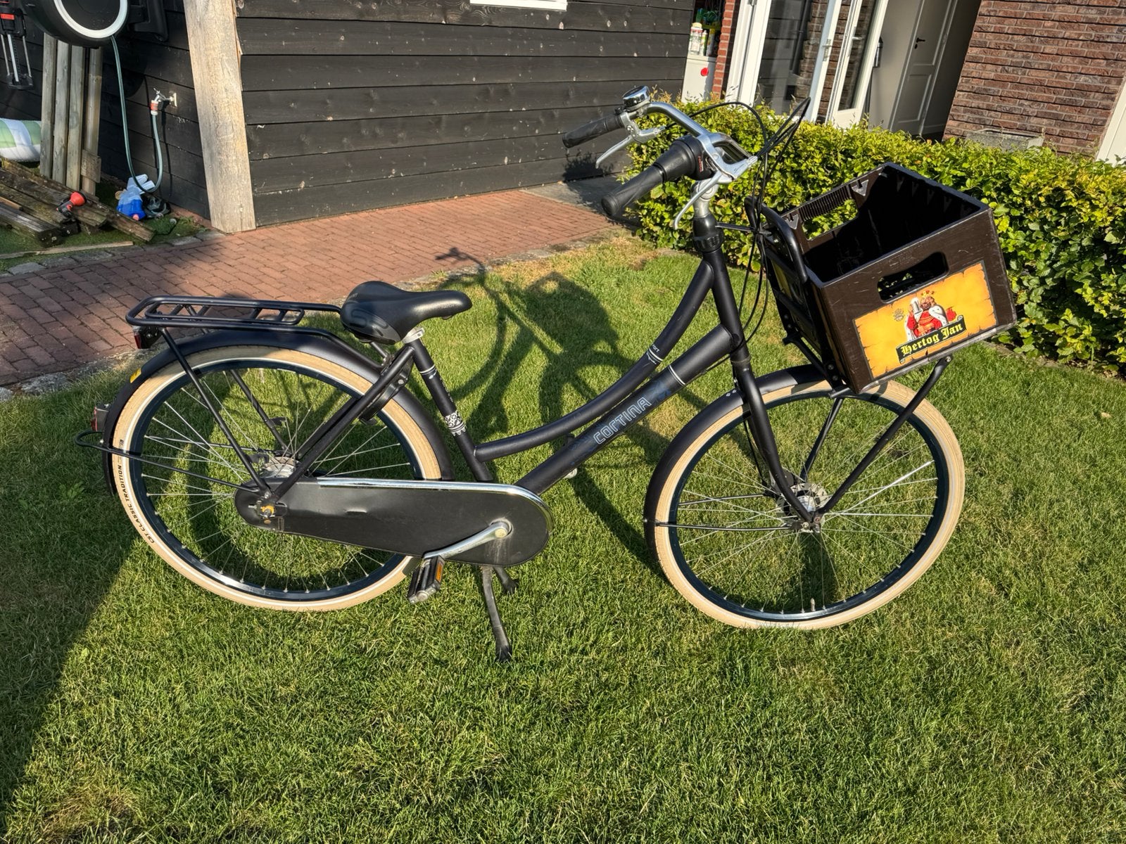 Cortina transportfiets, Gebruikt, 1 kind, Schijfrem, Ophalen