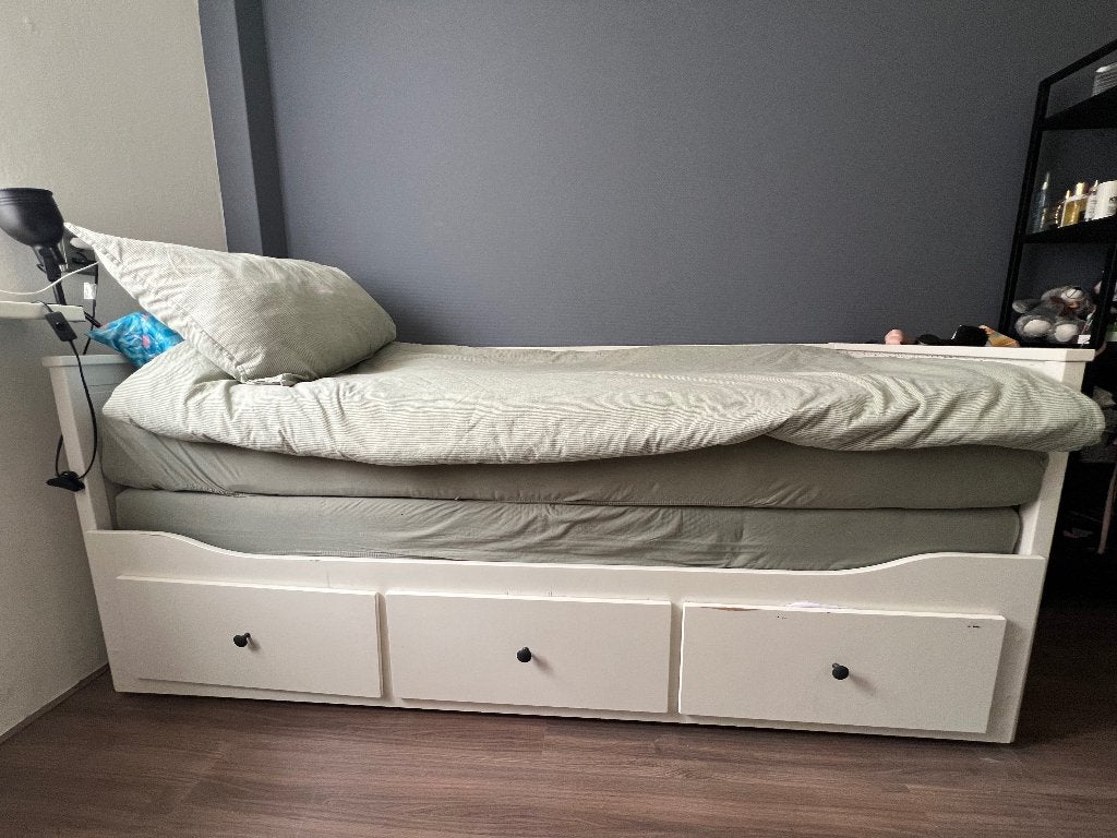 Bed Ikea, Ophalen, Gebruikt, Wit, Overige maten