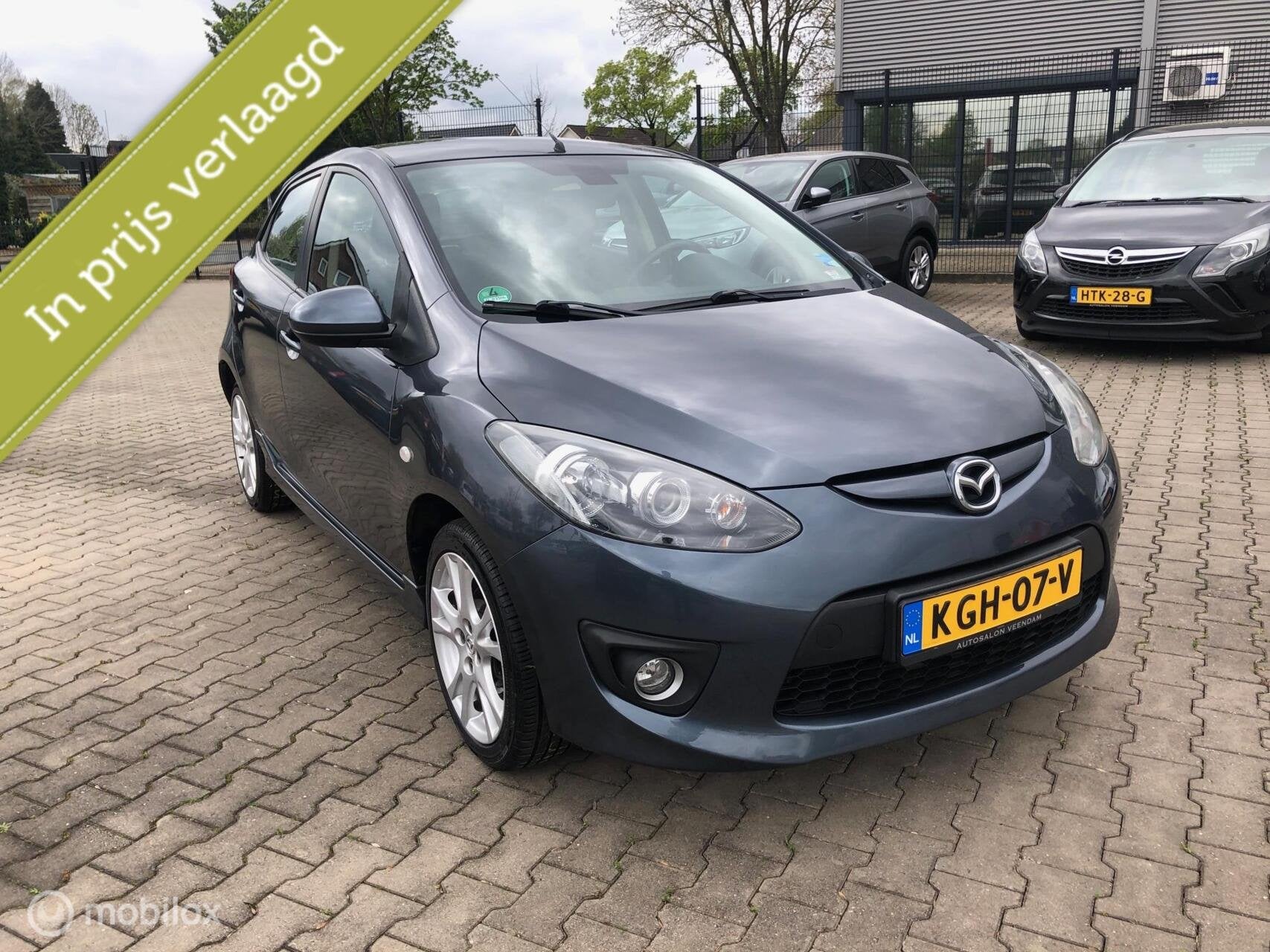 Mazda 2 1.3 TS SPORT AIRCO ELL PAKK LMV, Auto's, Mazda, Voorwielaandrijving, Gebruikt, Zwart, Bedrijf