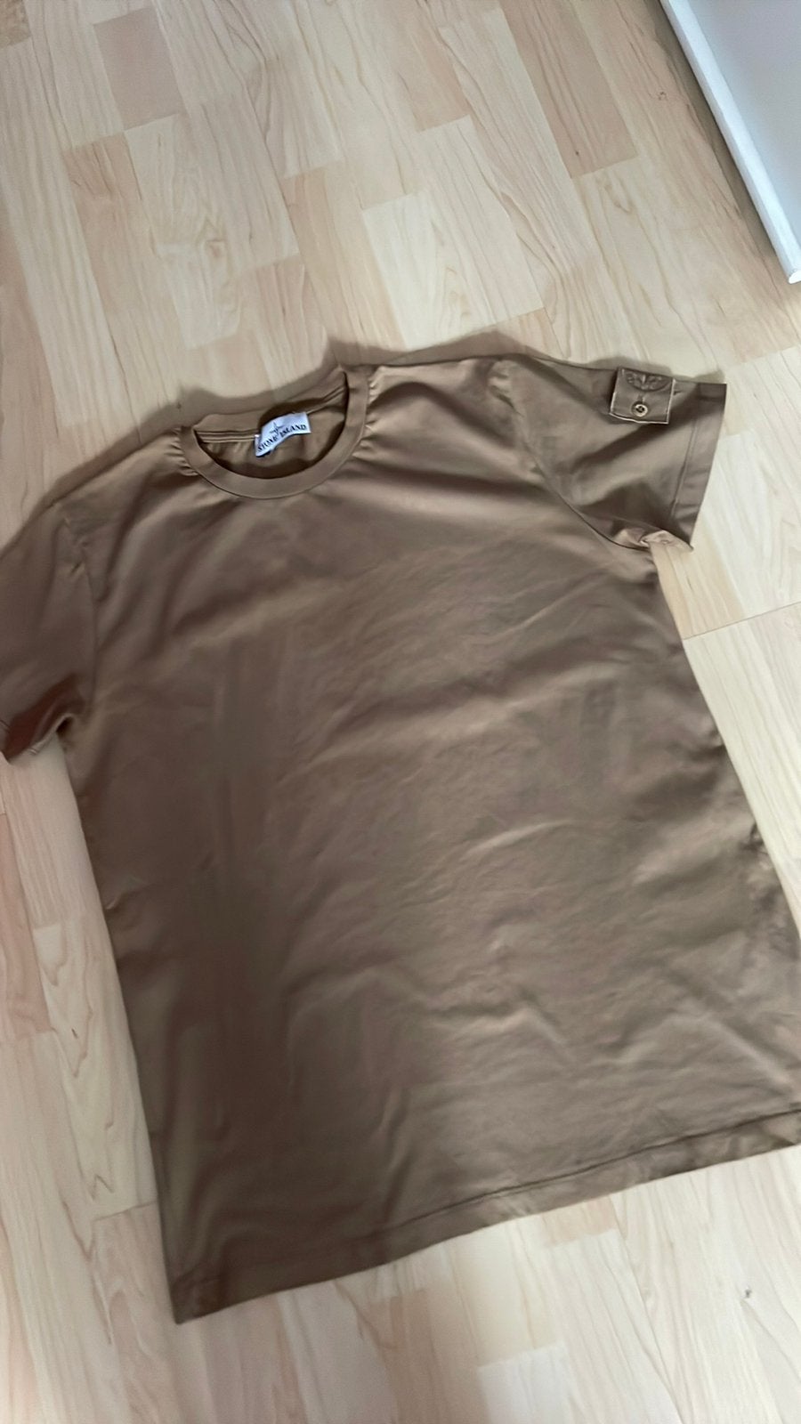 Nieuw luchtbruin STONE ISLAND shirt maat M, Ophalen of Verzenden, Nieuw