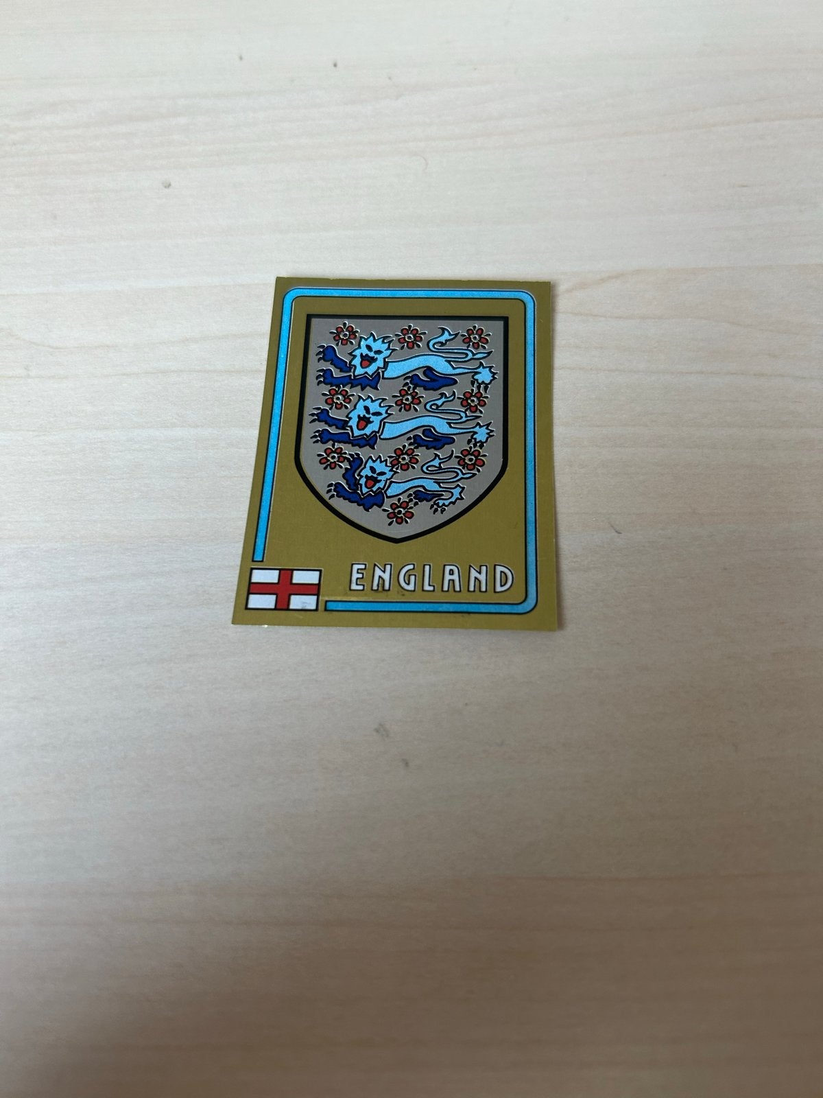 Panini Euro 84 Sticker Plaatje Engeland #237, Ophalen of Verzenden, Zo goed als nieuw, Sticker