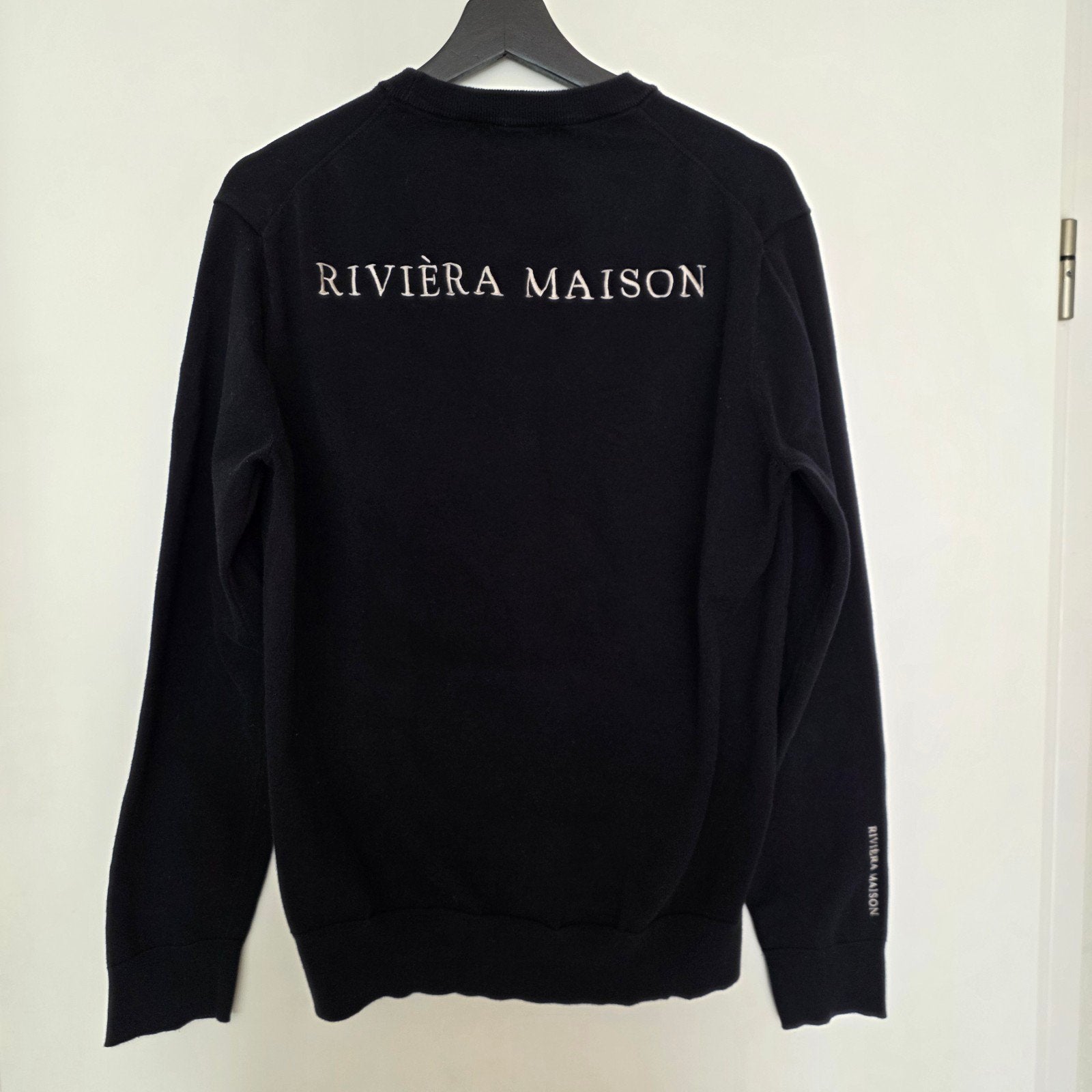 Zwarte Trui Rivièra Maison Maat L, Kleding | Dames, Zwart, Maat 42/44 (L), Ophalen of Verzenden, Gedragen