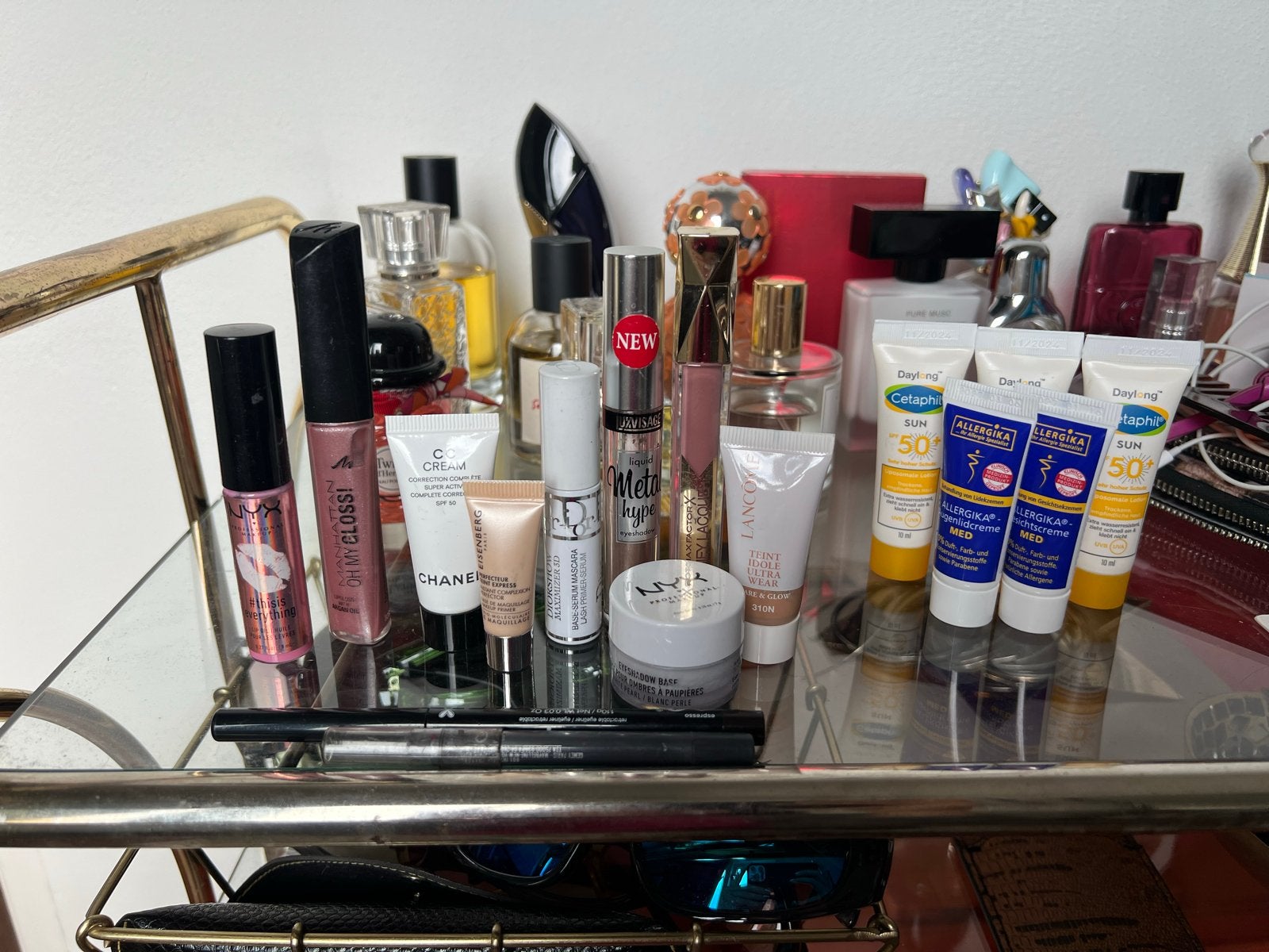 Make-up en crèmes: Dior, Chanel, NYX, Lancôme, Cetaphil, Ophalen, Gebruikt, Overige kleuren, Gehele gezicht