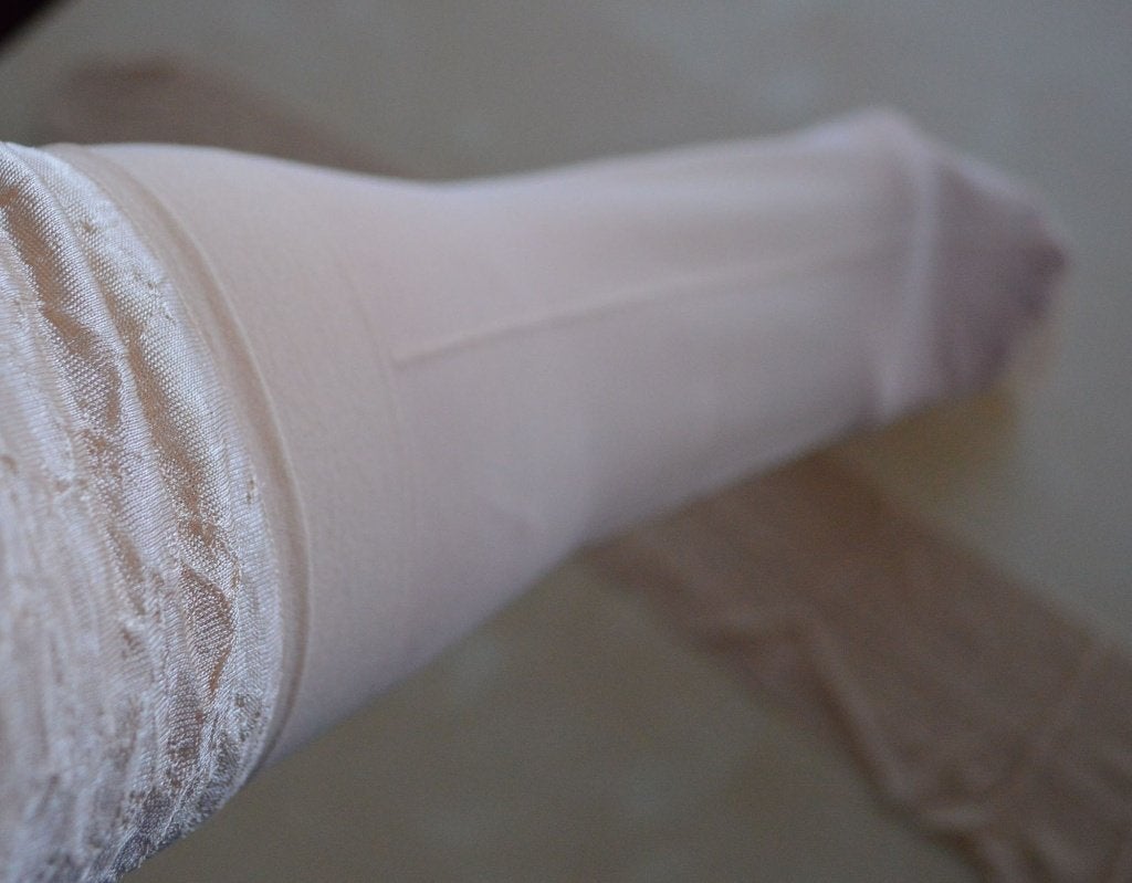 Nude naadkousen, Kleding | Dames, Leggings, Maillots en Panty's, Ophalen of Verzenden, Nieuw, Overige kleuren, Panty