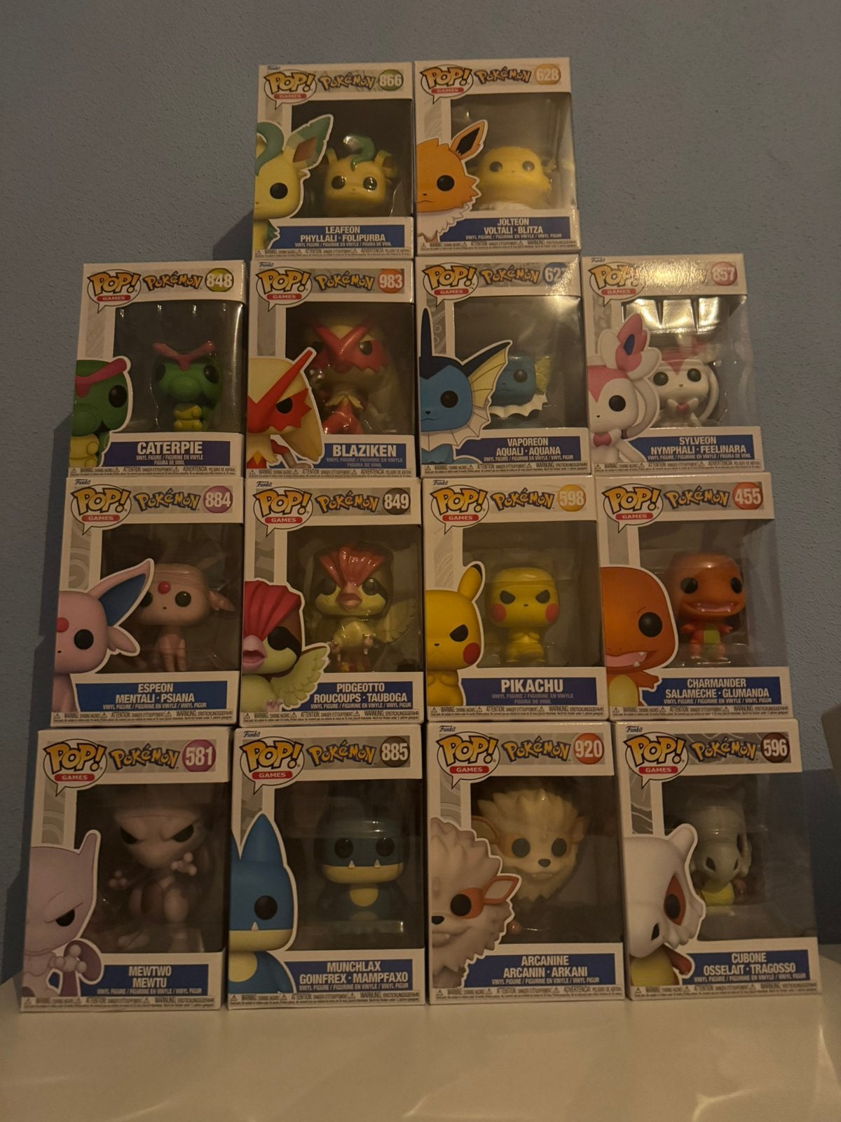 Pokemon funko pop colectie, Ophalen, Zo goed als nieuw