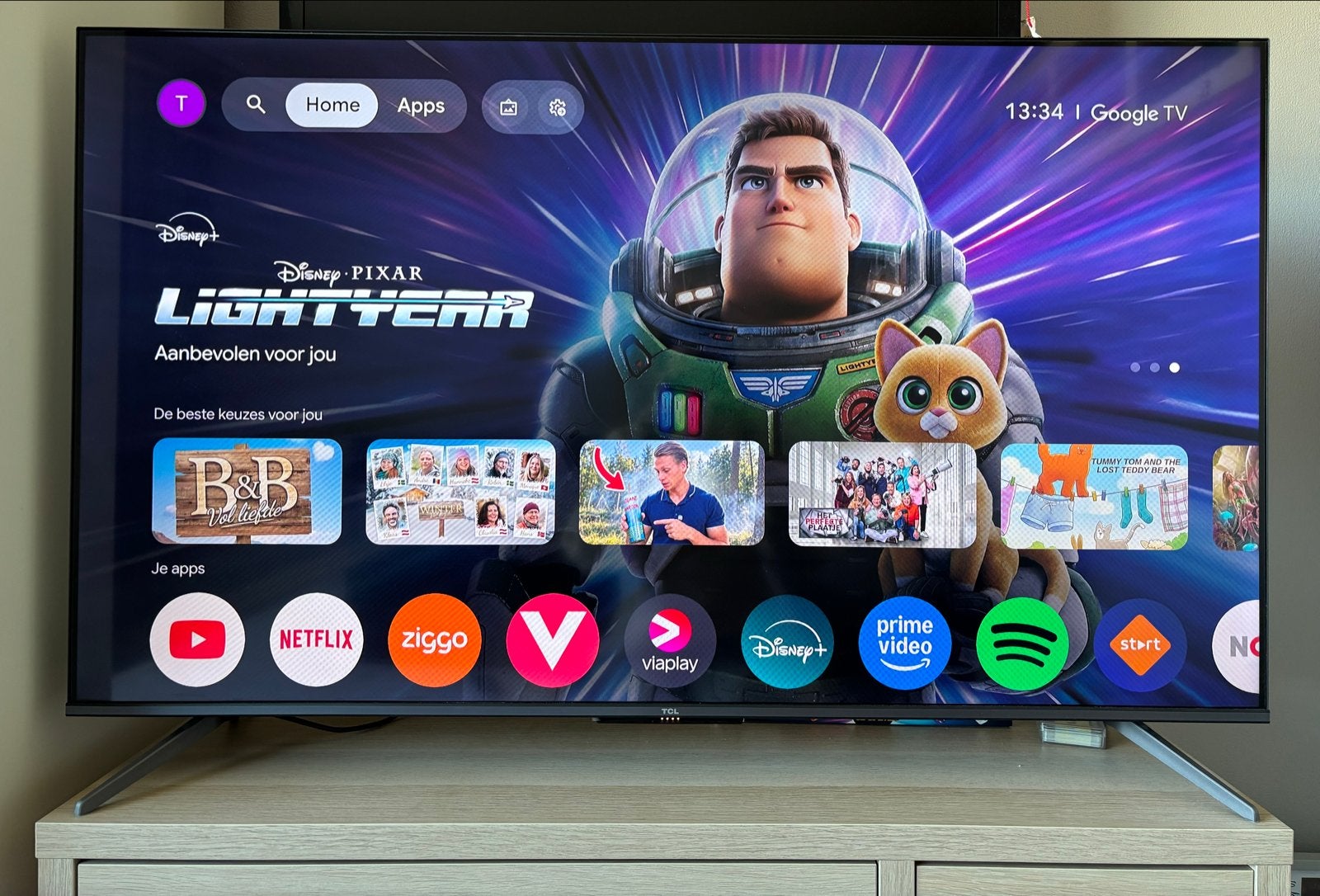 TCL 50 inch Smart TV 4K UHD QLED - Zo goed als nieuw, QLED, 50 Hz, Zo goed als nieuw, 100 cm of meer