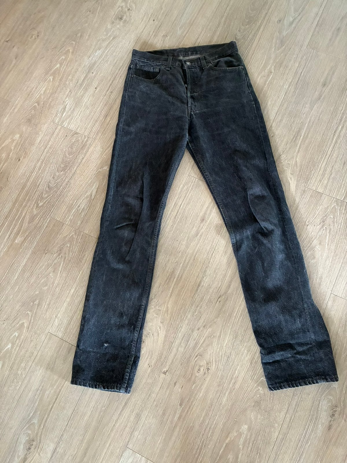 Levi’s strauss w30 L34 zwart antraciet jeans, Ophalen of Verzenden, Gedragen, Zwart, W30 - W32 (confectie 38/40)