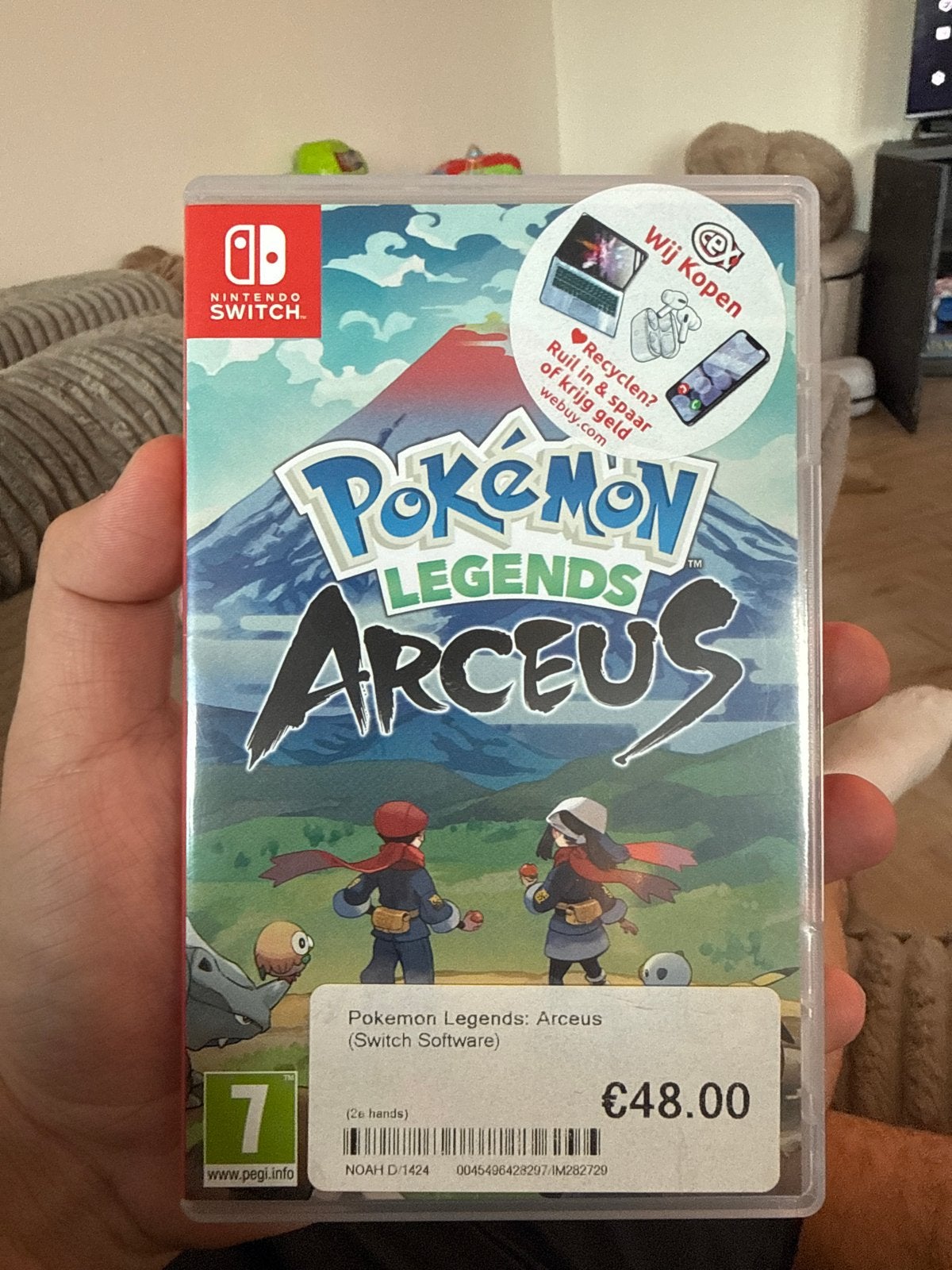 Pokémon Legends Arceus - Nintendo Switch, Ophalen, Online, 1 speler, Zo goed als nieuw