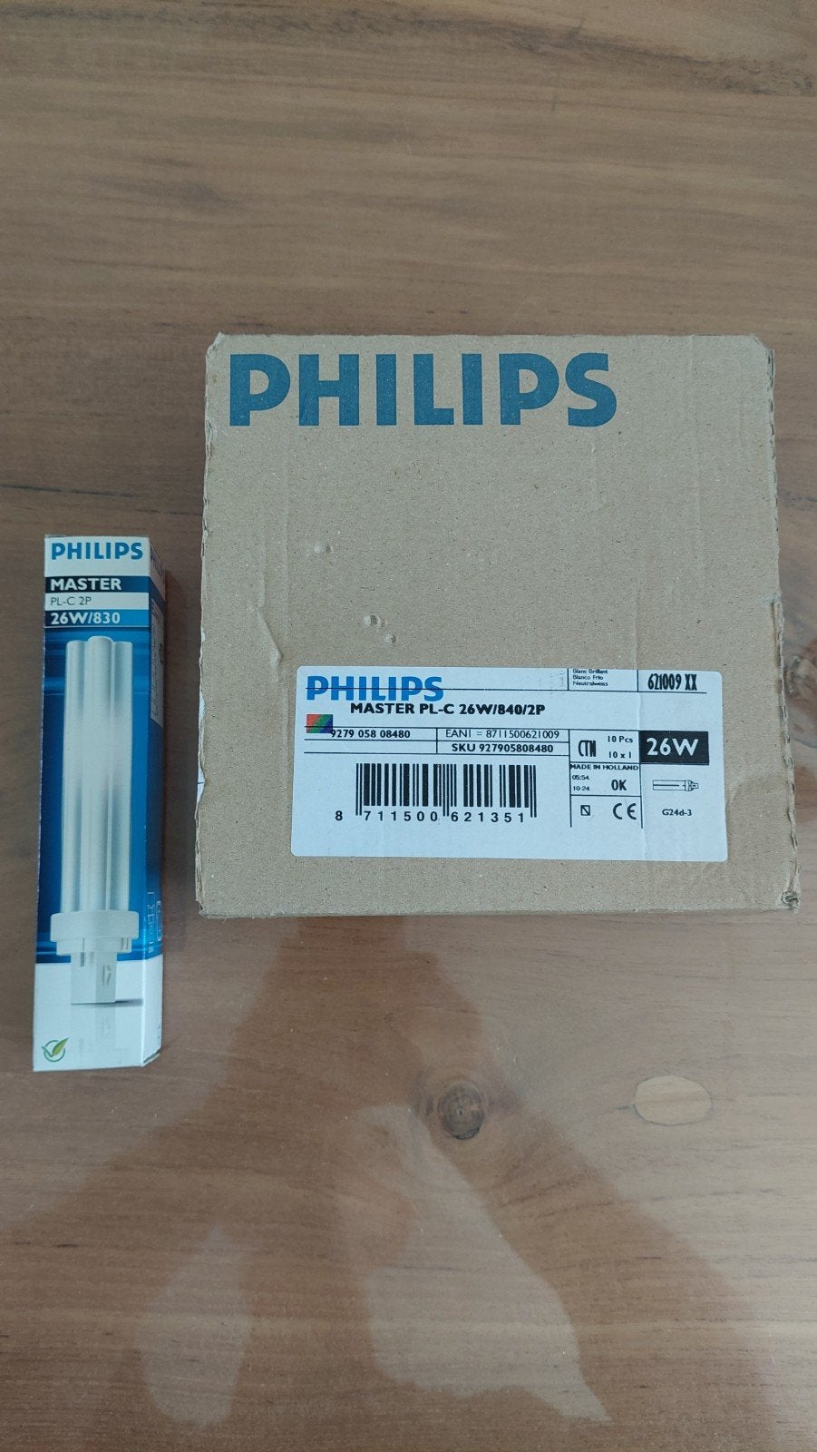 7 nieuwe phillips pitten in doos, Ophalen, Nieuw