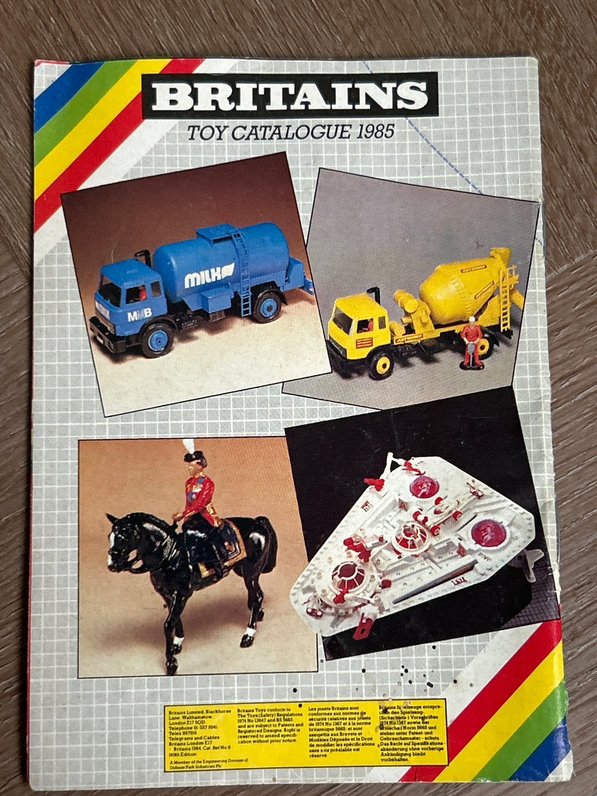 Britains Toy Catalogue 1985 - Vintage Speelgoed Catalogus, Ophalen of Verzenden, Gebruikt, Jongen of Meisje