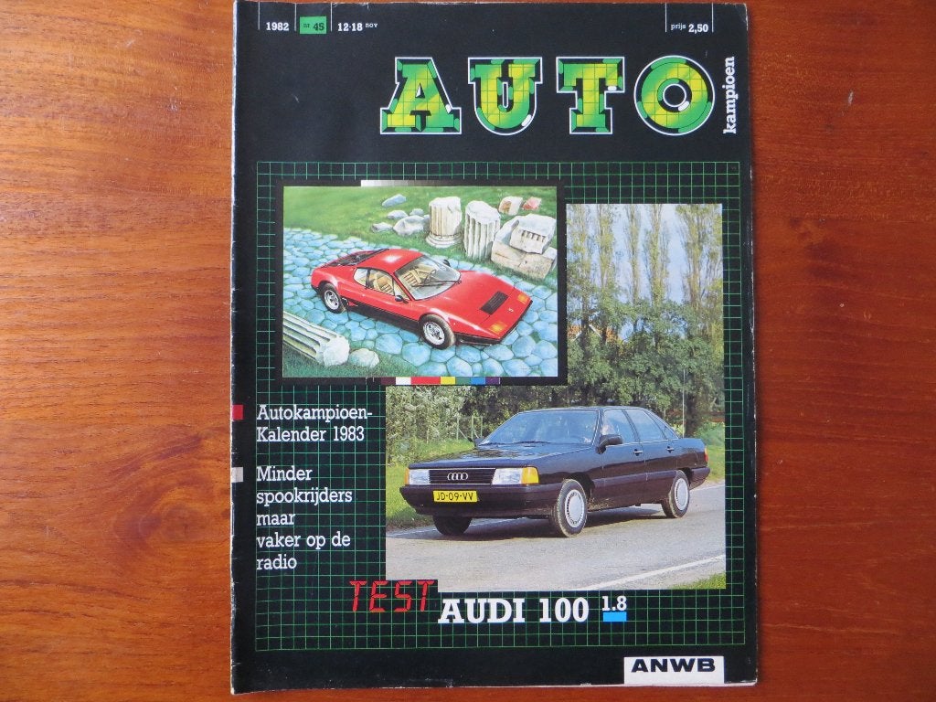 Autokampioen 45 1982 Audi 100 1.8, Fiat Ritmo Super, Fiesta, Ophalen of Verzenden, Nieuw, Audi