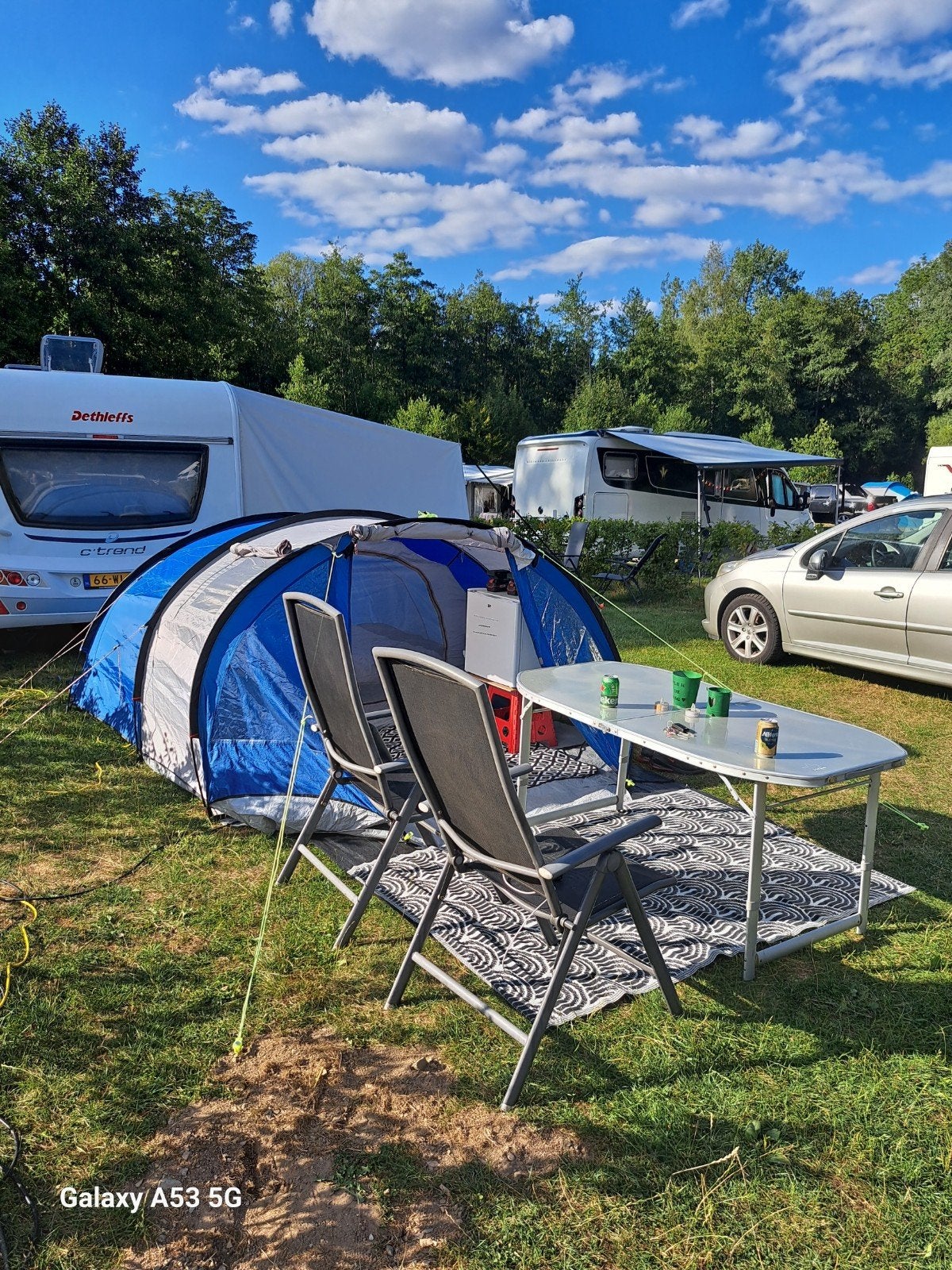 Frontera 240 tent - zeer nette 4-persoons tent, Ophalen of Verzenden, Zo goed als nieuw, Tot en met 4