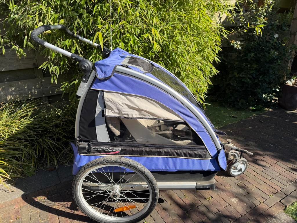 Nordic cab fietscar, Fietsen en Brommers, Ophalen, Zo goed als nieuw, Kinderkar, 40 tot 60 kg
