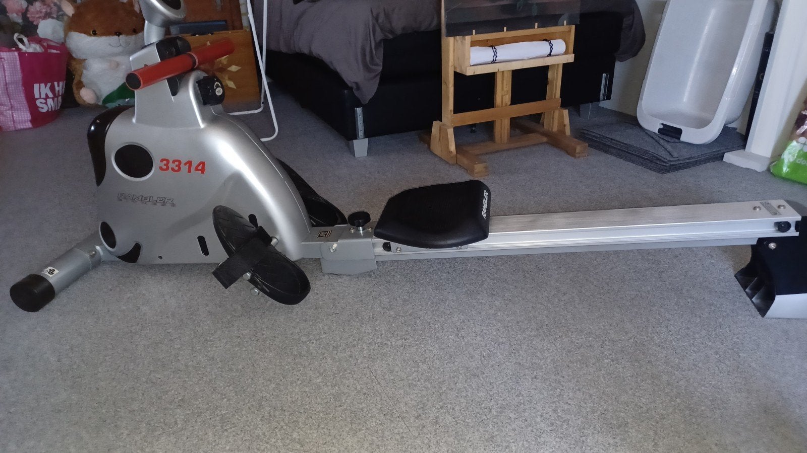 Rambler 3314 Roeitrainer - Zo goed als nieuw, Sport en Fitness, Fitnessapparatuur, Ophalen, Zo goed als nieuw, Benen
