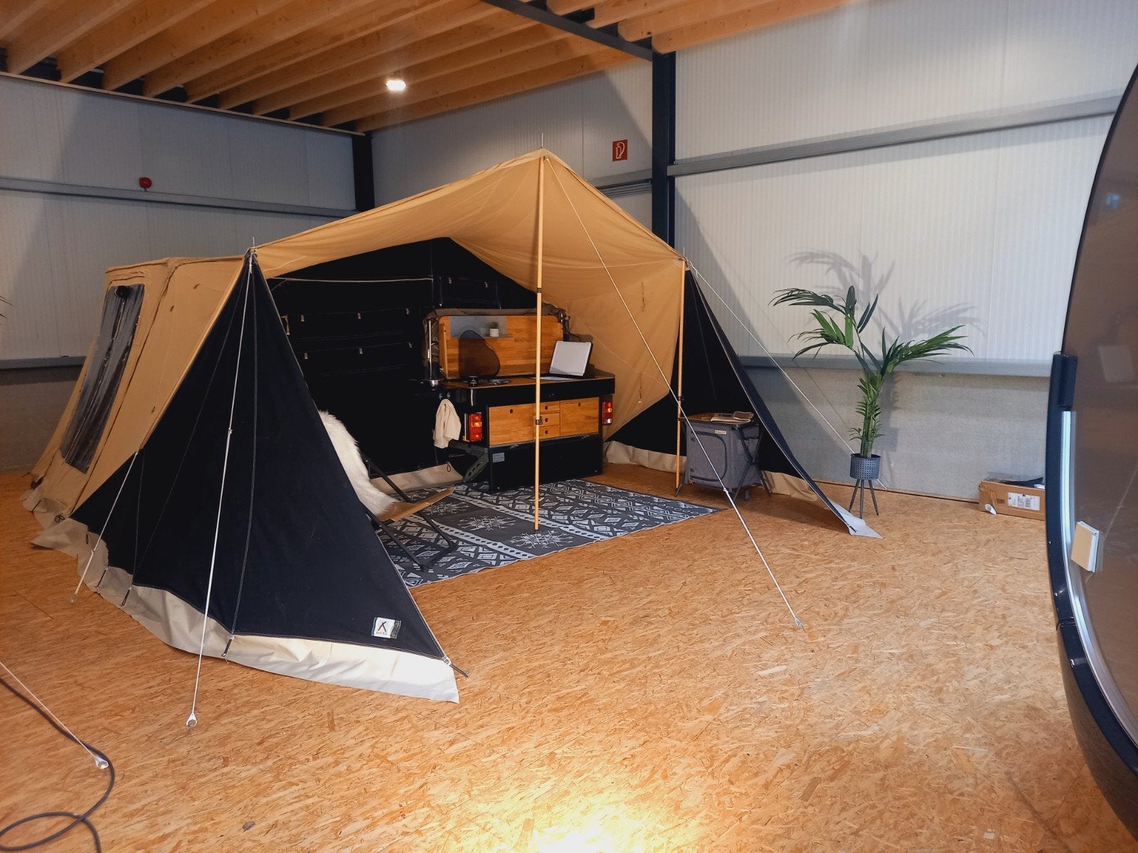 Aart Kok Livingstone Riverlodge GD 2024 Crossroad, Caravans en Kamperen, Ophalen