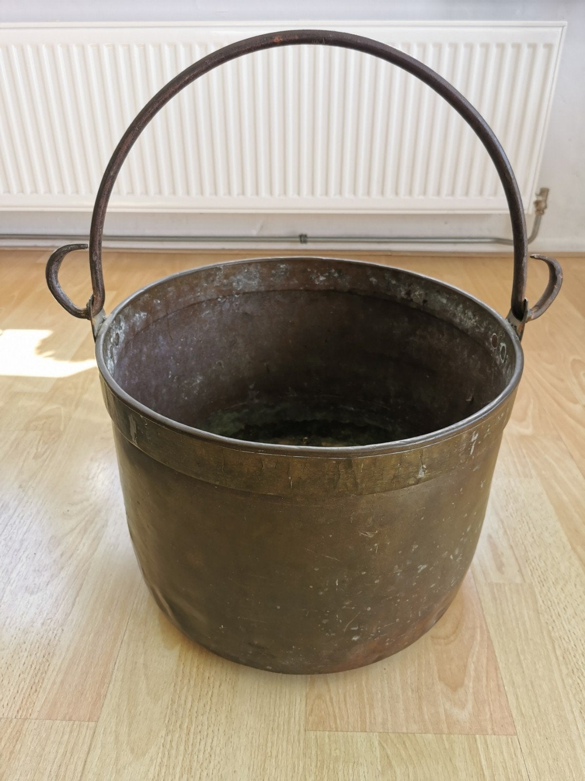 Grote koper ketel, Ophalen of Verzenden