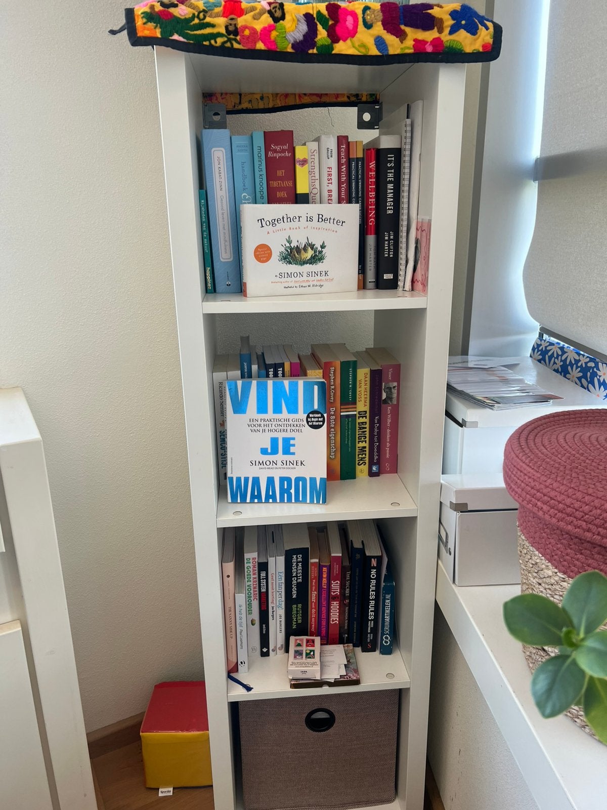 Ikea kallax kast wit, Ophalen, 50 tot 100 cm, Zo goed als nieuw, Minder dan 100 cm