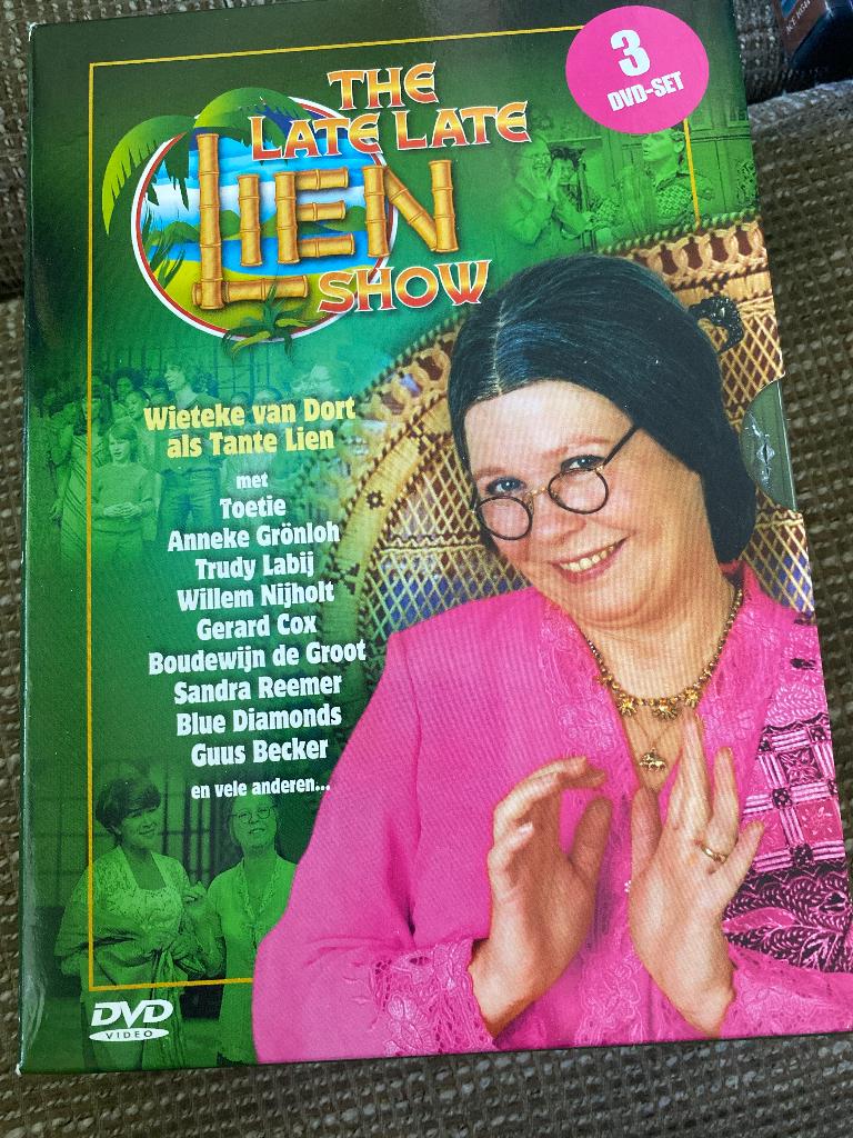 Wieteke Van Dort : The Late Late Lien Show ( 3 dvd box ), Alle leeftijden, Ophalen of Verzenden, Zo goed als nieuw, Komedie