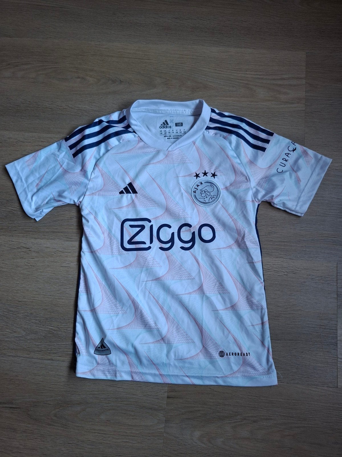 Ajax Adidas Uitshirt maat 140, Verzenden, Zo goed als nieuw, Adidas, Jongen