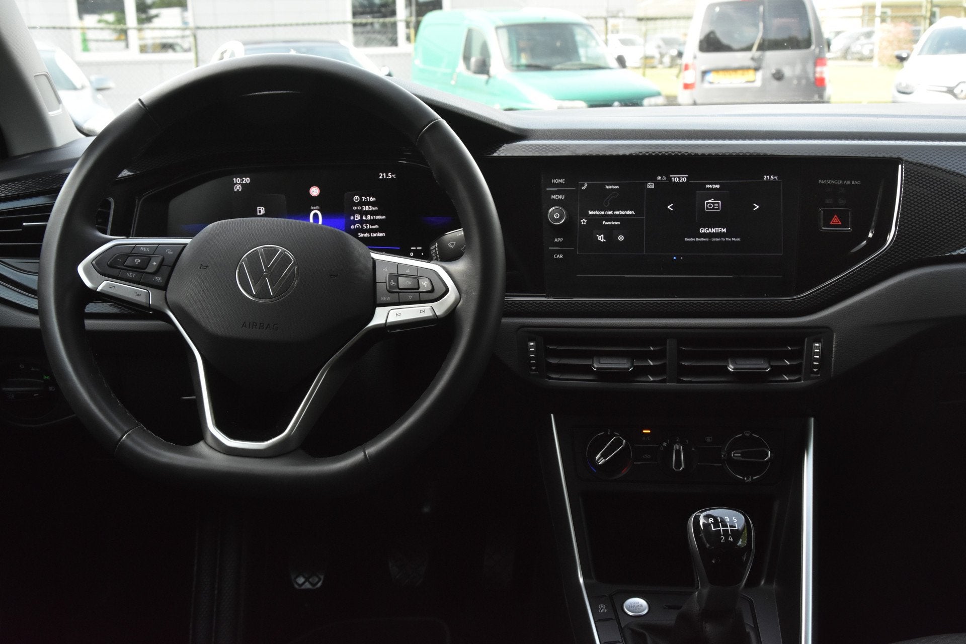 Volkswagen Taigo 1.0 TSI Oranje Edition. Origineel Nederland, Auto's, Voorwielaandrijving, Stof, Gebruikt, Euro 6