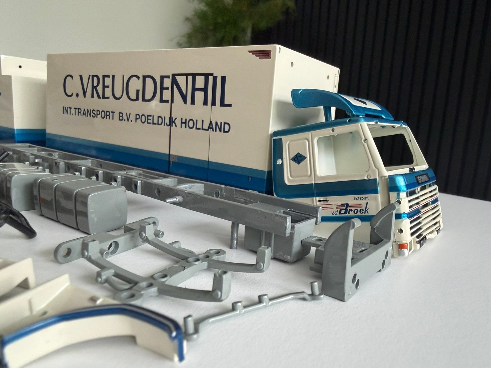 Tekno onderdelen Scania 113 C. Vreugdenhil combi, Ophalen of Verzenden, Zo goed als nieuw, Bus of Vrachtwagen, Tekno