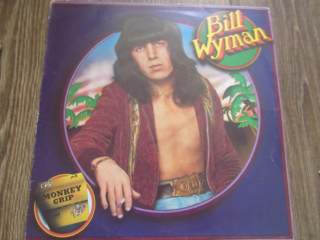 BILL WYMAN  MONKEY GRIP, Ophalen of Verzenden, Zo goed als nieuw, Overige formaten, Poprock