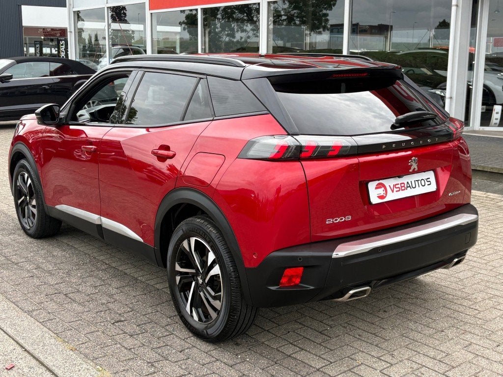 Peugeot 2008 1.2 PURETECH 130PK AUT. GT-LINE PANO-DAK NAVI C, Auto's, Automaat, Gebruikt, Huisgarantie, 1199 cc