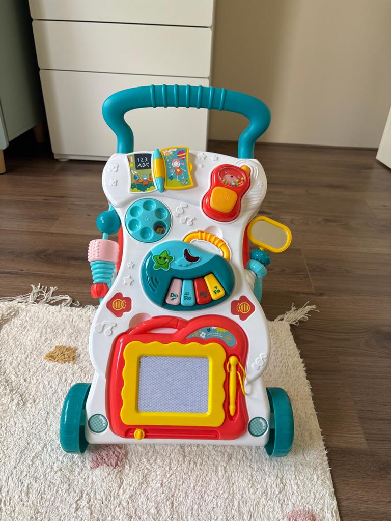 Nieuwe Baby Walker met speelpaneel en wieltjes, Ophalen of Verzenden, Nieuw, Overige typen, Met geluid
