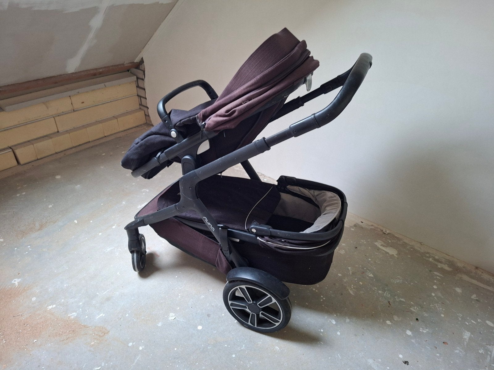 Nuna duo kinderwagen, Kinderen en Baby's, Kinderwagens en Combinaties, Gebruikt, Overige merken, Ophalen