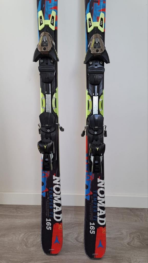 Ski's + ski schoenen als set, Ophalen, 160 tot 180 cm, Gebruikt, Atomic