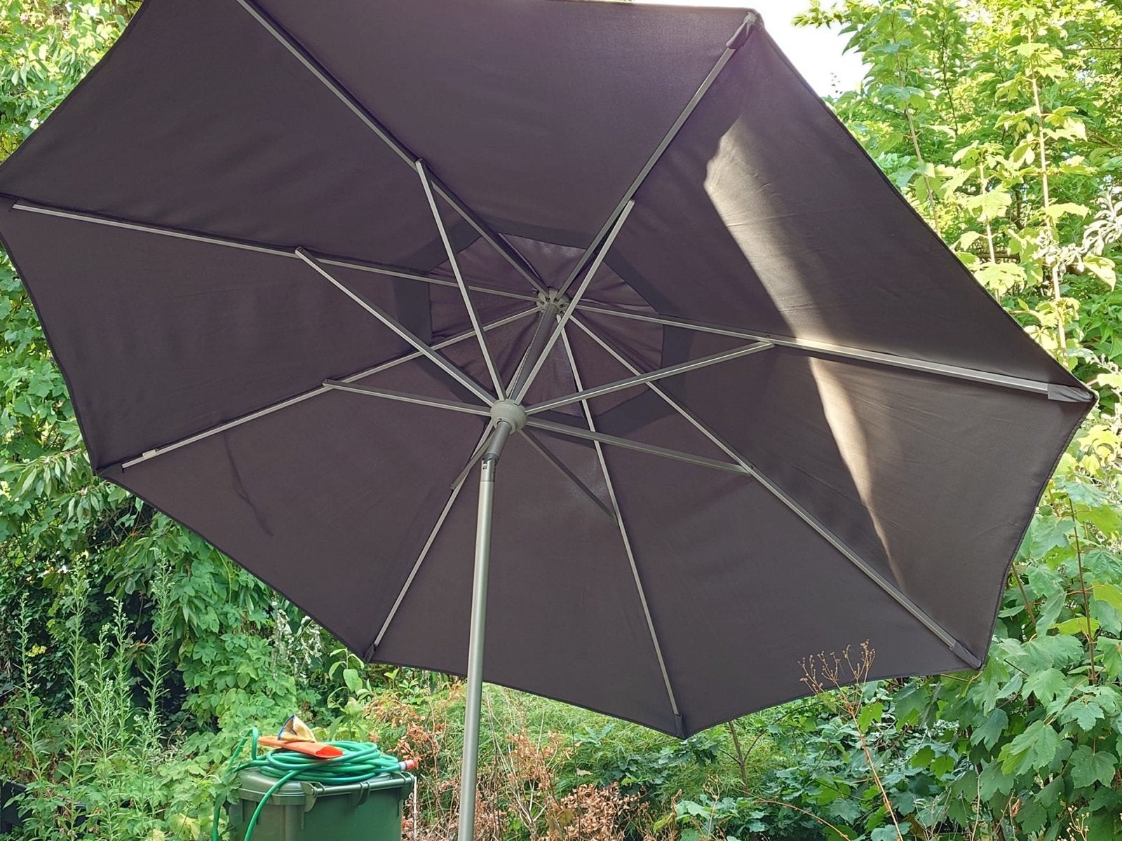 Borek zweefparasol - Gebruikt, maar in goede staat, Gebruikt, Kantelbaar, Zweefparasol, 2 tot 3 meter