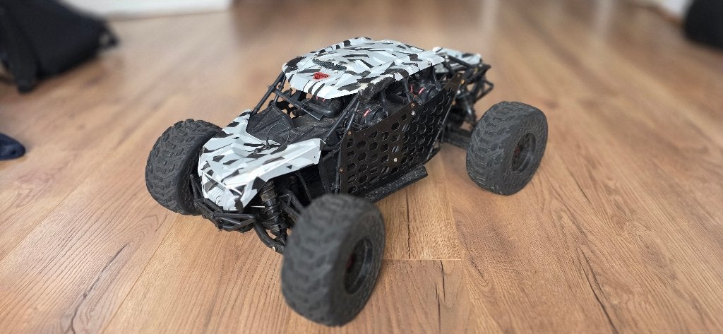 Arrma Fireteam 6s volledig RTR, Gebruikt, Auto offroad, RTR (Ready to Run), Overige schalen
