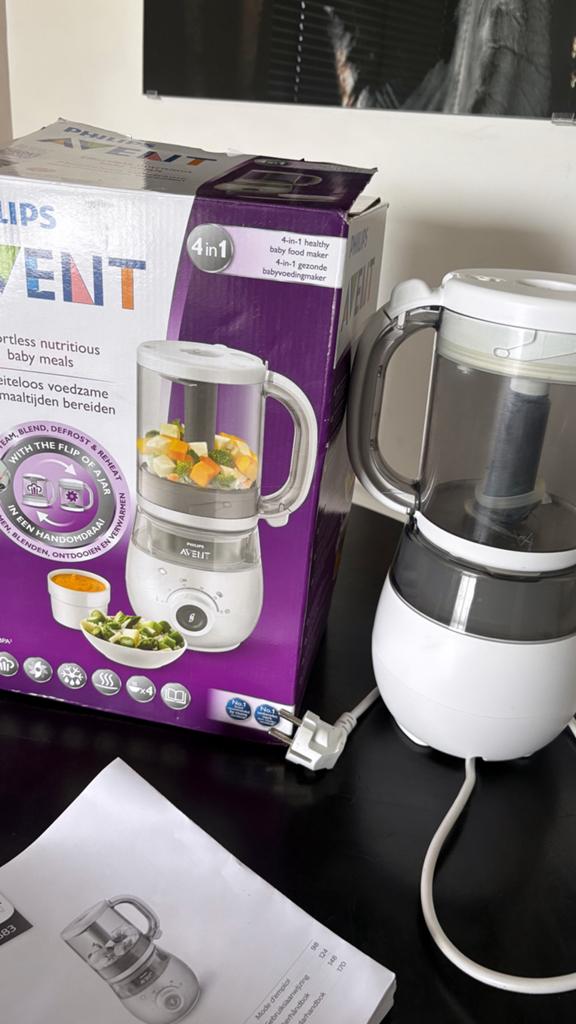 Baby food maker 4 in 1, Ophalen of Verzenden, Zo goed als nieuw, Overige typen