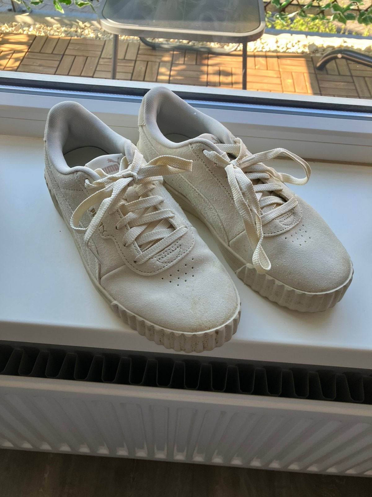 Puma sneakers, Ophalen, Gedragen, Beige, Sneakers of Gympen