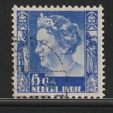 Ned.Indië 1934 197 Wilhelmina 15c, Gest, Ophalen of Verzenden, Gestempeld, Nederlands-Indië