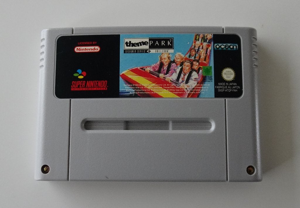 Theme Park voor Super Nintendo, Ophalen, 1 speler, Zo goed als nieuw, Vanaf 3 jaar