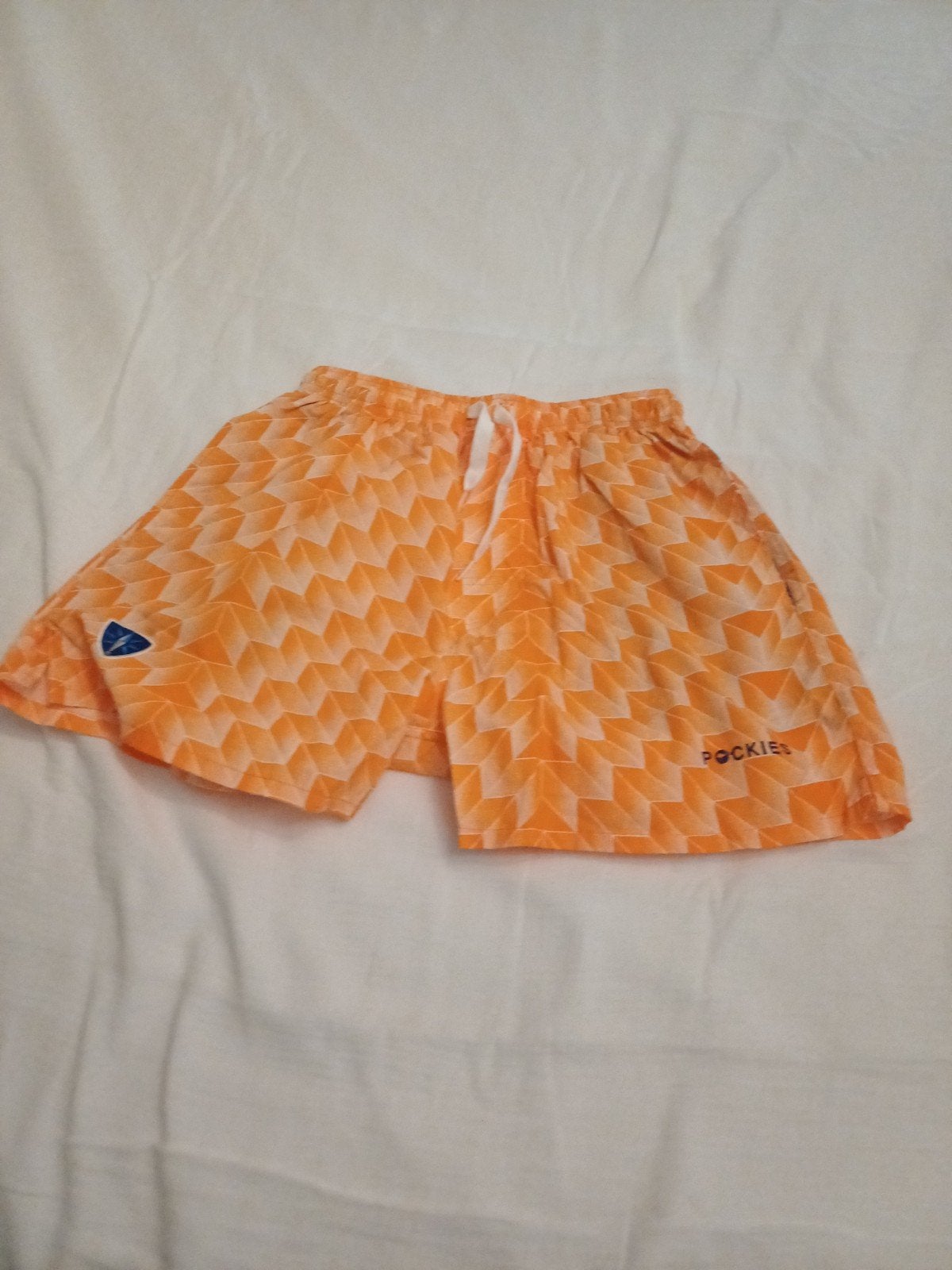 Oranje ek broekje bavaria. Maat x nieuw., Ophalen of Verzenden, Overige maten, Oranje, Bavaria