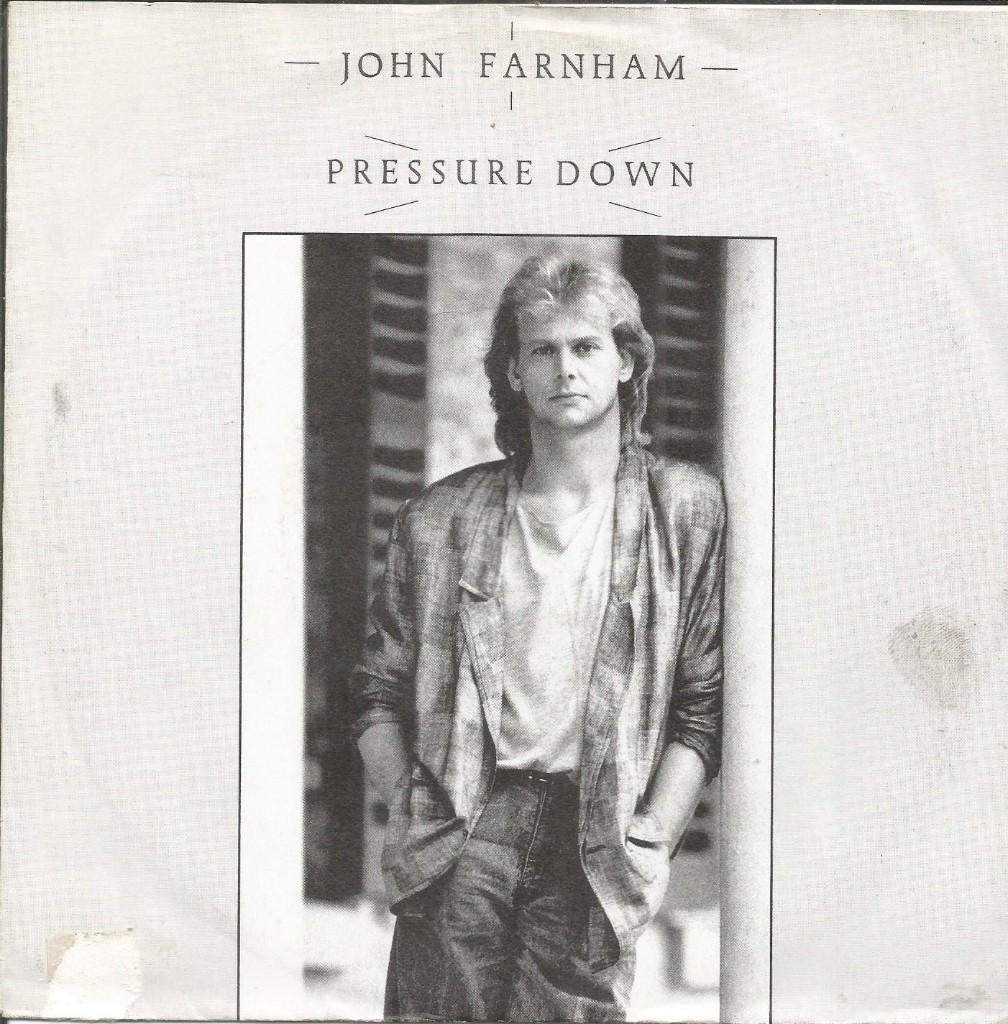 John Farnham – Pressure Down (1987), Ophalen of Verzenden, Gebruikt, Pop