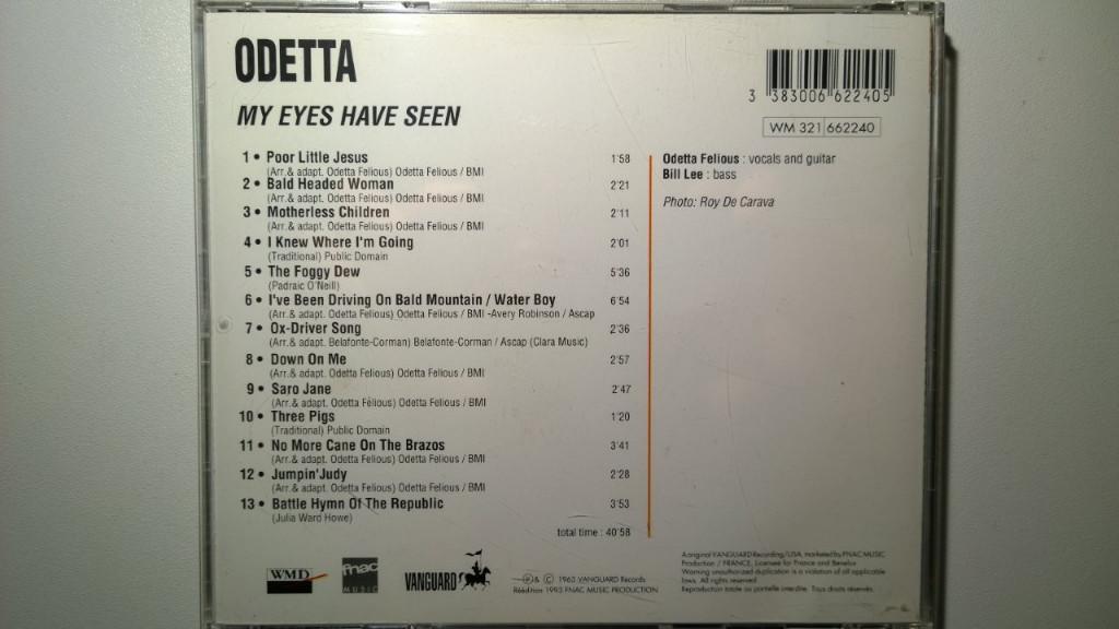 Odetta - My Eyes Have Seen, Ophalen of Verzenden, Zo goed als nieuw