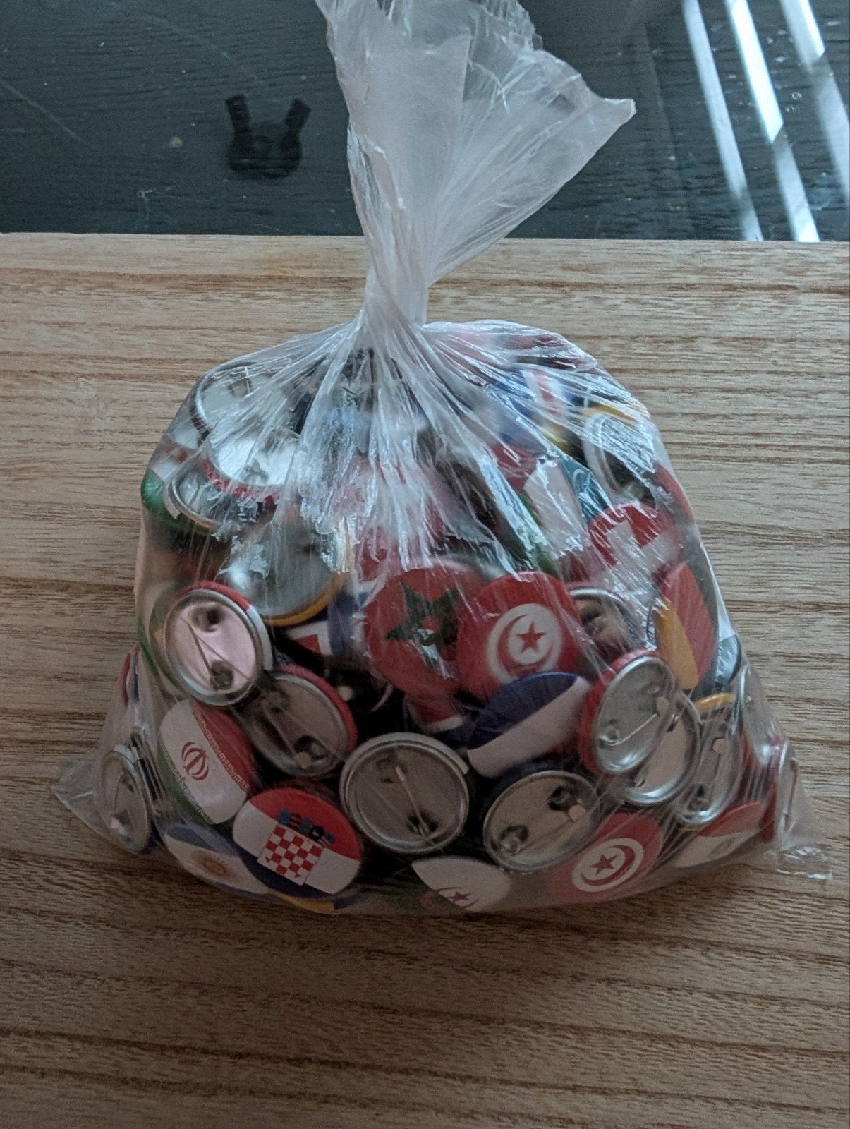 WK-buttons Dekamarkt, Ophalen of Verzenden