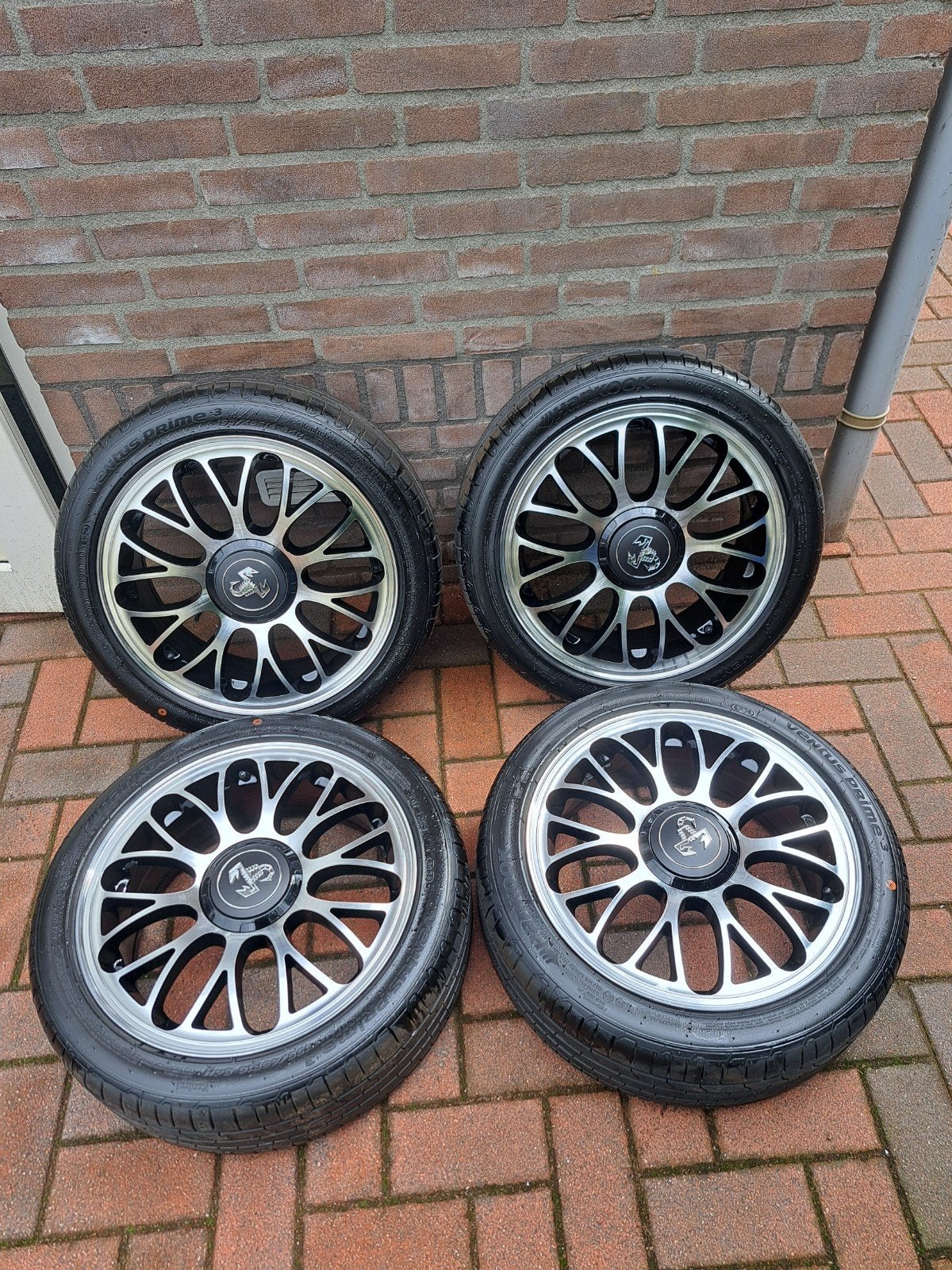 16 inch fiat 500 abarth look velgen 4x98  fiat panda ford ka, Ophalen, Velg(en), 16 inch, Nieuw